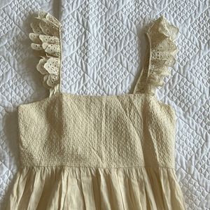 Eyelet Apiece Apart maxi dress